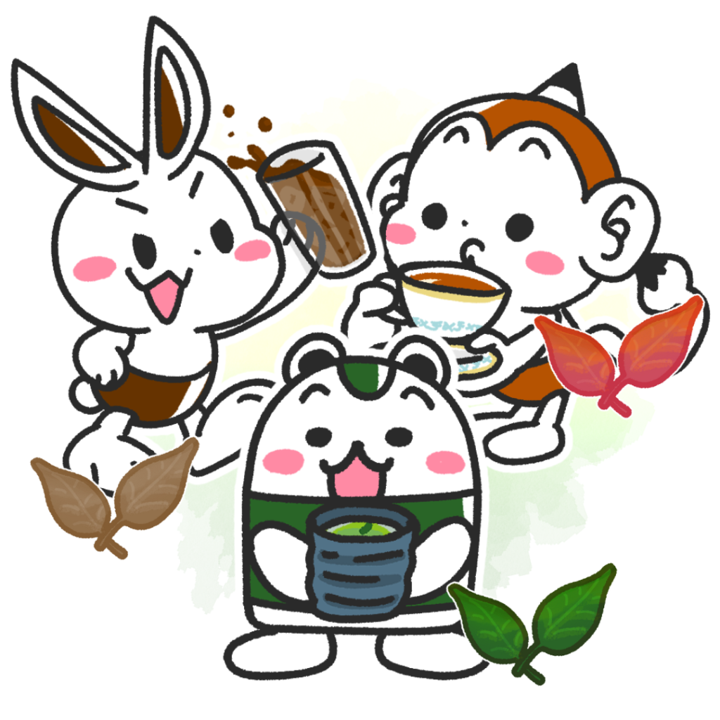 緑茶、紅茶、ウーロン茶ちがいはなあに？